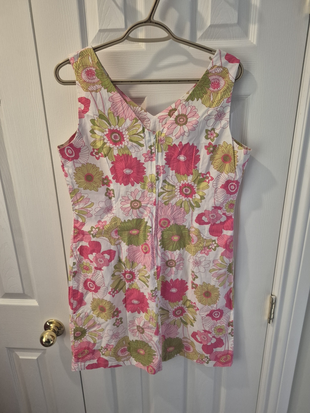 Jessica Floral Mini Dress Size 14 Retro Mod 60s - Picture 4 of 4